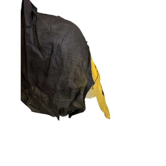 1930s Starched Gauze Mask Fu ManChu Mask Halloween Black Hat - Picture 5 of 13